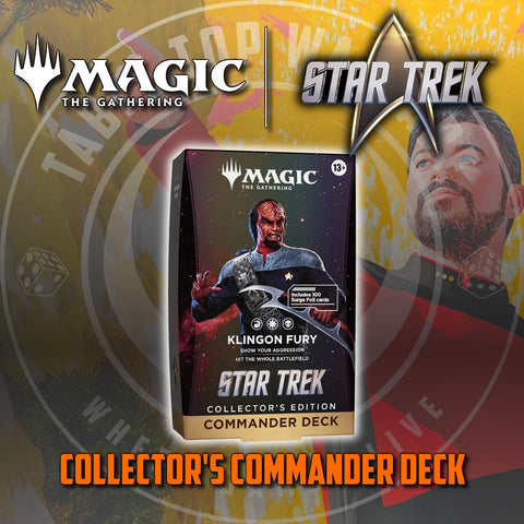 Magic The Gathering - Star Trek: Collector's Edition Commander Deck - Klingon Fury