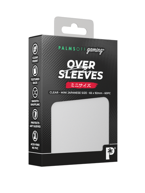 Palms Off Gaming - Japanese Size Over Sleeves: Clear Gloss