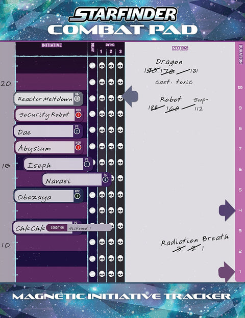Starfinder RPG: Second Edition - Combat Pad