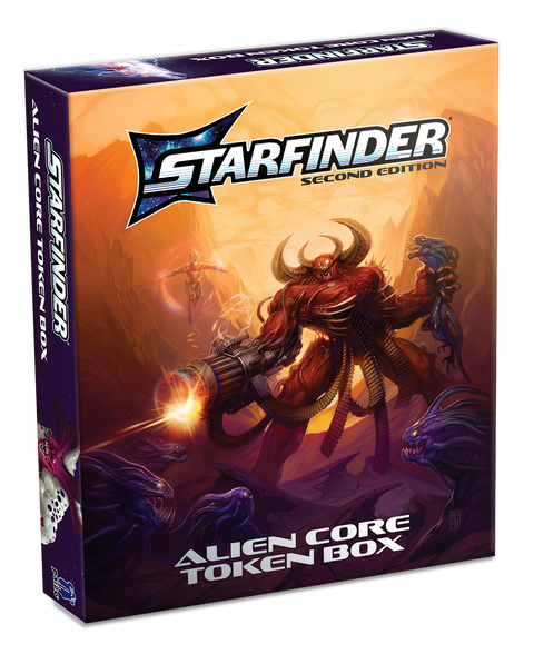 Starfinder RPG: Second Edition - Alien Core: Token Box