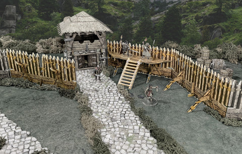 Battle Systems - Fantasy Terrain: Palisade Walls