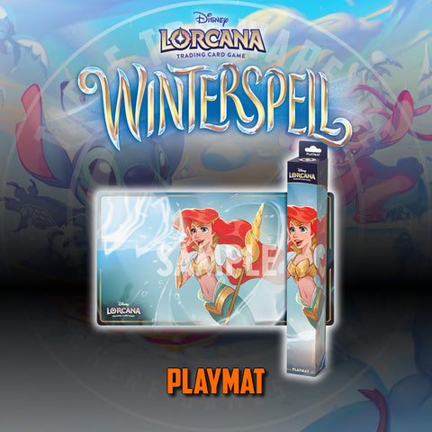 Disney Lorcana - (Series 11) Winterspell: Playmat B - Ariel Sonic Warrior