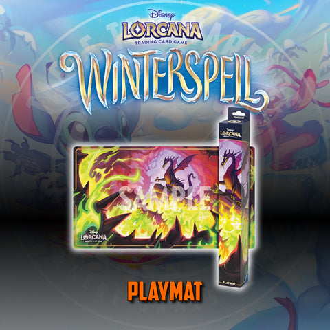 Disney Lorcana - (Series 11) Winterspell: Playmat A - Dragon Fire