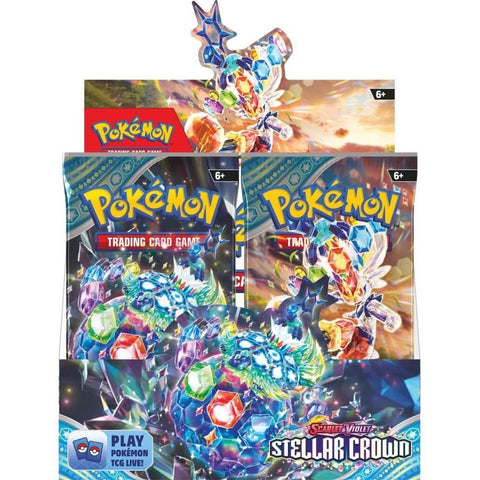 Pokemon TCG [SV7.0] Stellar Crown Booster Display