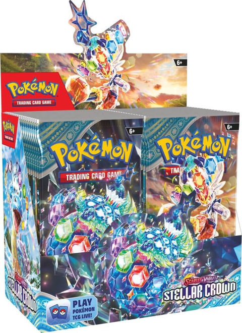 Pokemon TCG [SV7.0] Stellar Crown Booster Display