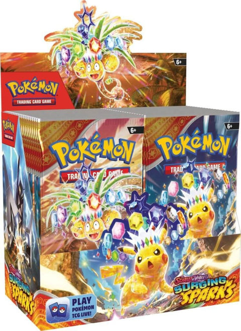 Pokemon TCG [SV8.0] Surging Sparks Booster Display