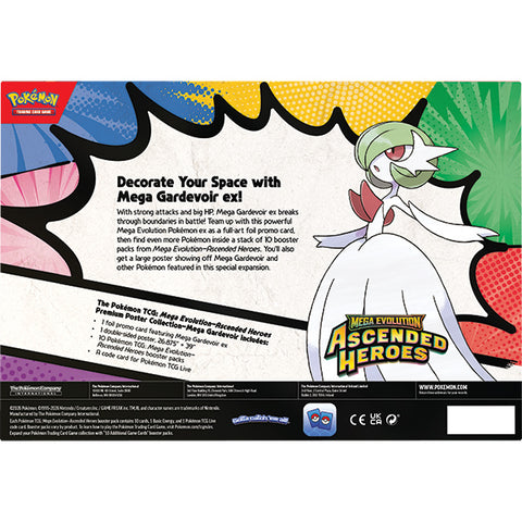 Pokemon TCG [ME2.5] Ascended Heroes: Premium Poster Collection: Mega Gardevoir