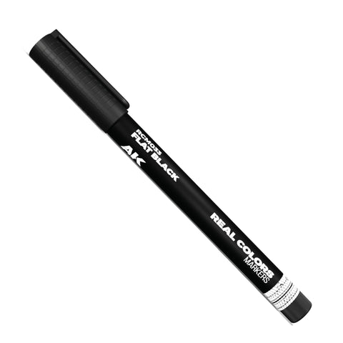 AK Interactive - Real Colours Markers: Flat Black