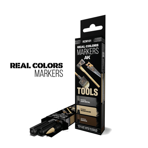 AK Interactive - Real Colours Markers Set: Tools