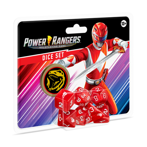 Power Rangers RPG Dice Set Range