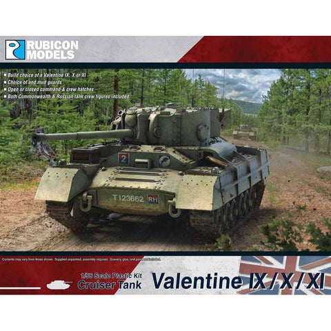 Rubicon Models - British: Valentine IX/X/XI Cruiser Tank