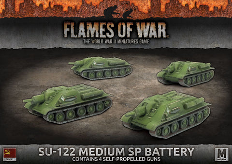 Flames of War - Soviet: SU-122 Medium SP Battery (Mid-War)