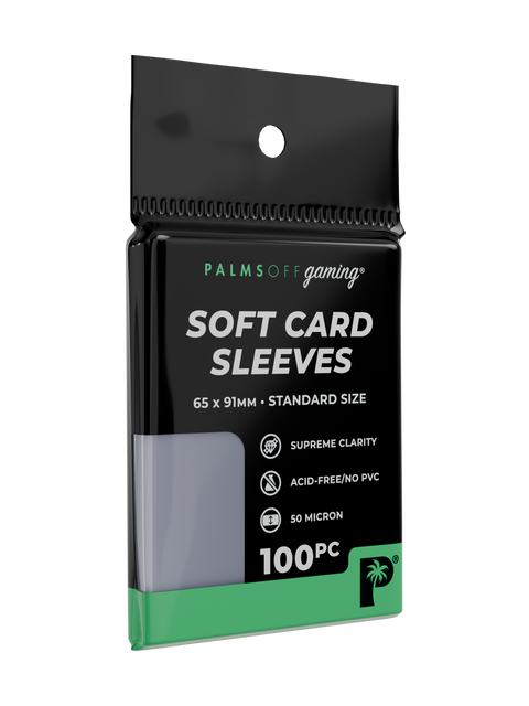 Palms Off Gaming - Soft Card Sleeves: Standard Size (100pc)