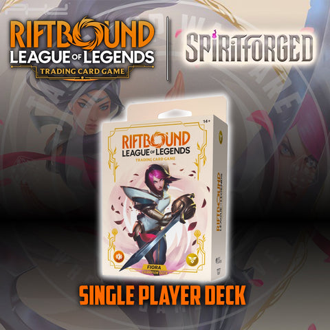 Riftbound: League of Legends TCG - Spiritforged: Champion Deck - Fiora (LIMIT 1 PER PERSON)