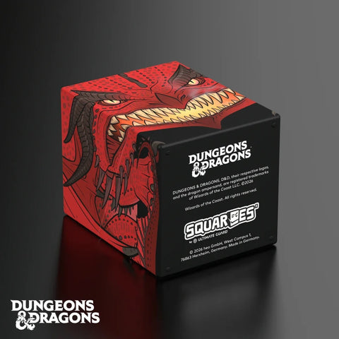 Ultimate Guard - Squaroes Deck Box: Dungeons & Dragons - Red Dragon
