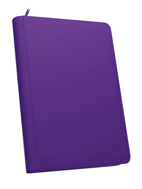 Palms Off Gaming - STEALTH Zip Binder: 9 Pocket - Purple