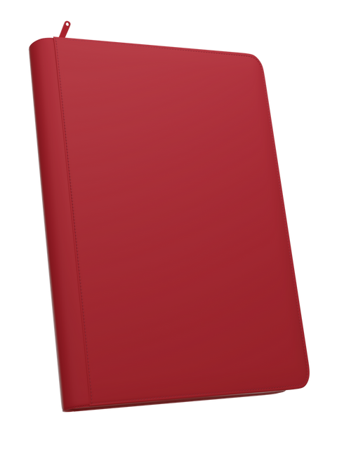 Palms Off Gaming - STEALTH Zip Binder: 9 Pocket - Red
