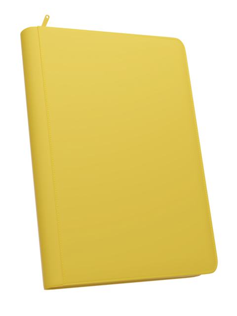 Palms Off Gaming - STEALTH Zip Binder: 9 Pocket - Yellow
