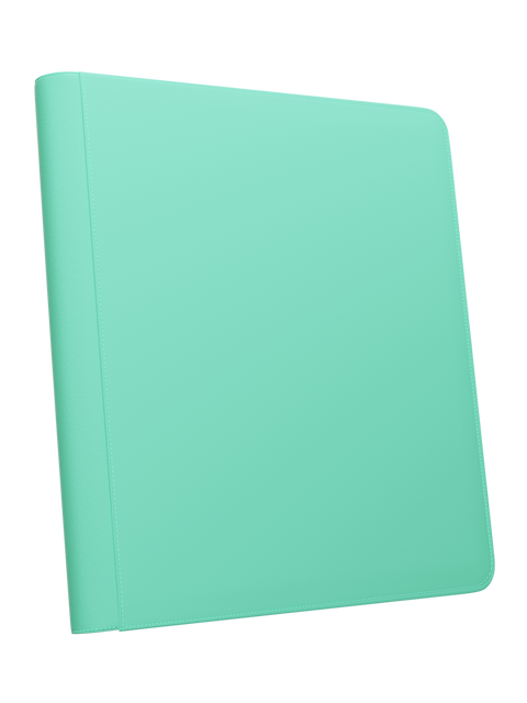 Palms Off Gaming - STEALTH Zip Binder: 12 Pocket - Turquoise
