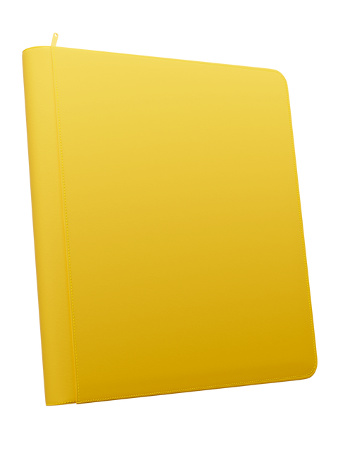 Palms Off Gaming - STEALTH Zip Binder: 12 Pocket - Yellow