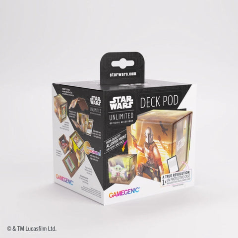 Gamegenic - Star Wars Unlimited Deck Pod Range: The Mandalorian & Grogu