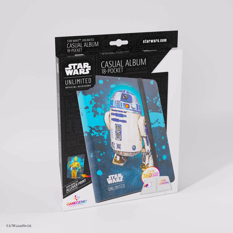 Gamegenic - Casual Album 18 Pocket: Star Wars Unlimited - C-3PO/R2-D2