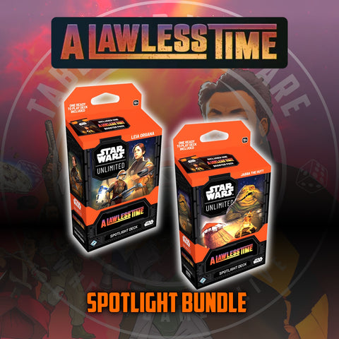 Star Wars Unlimited TCG (SWU07) A Lawless Time: Spotlight Deck - Set of 2