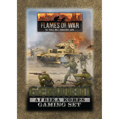 Flames of War - German: Afrika Korps Gaming Set