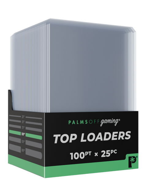 Palms Off Gaming - Top Loaders: 100pt (25pc)