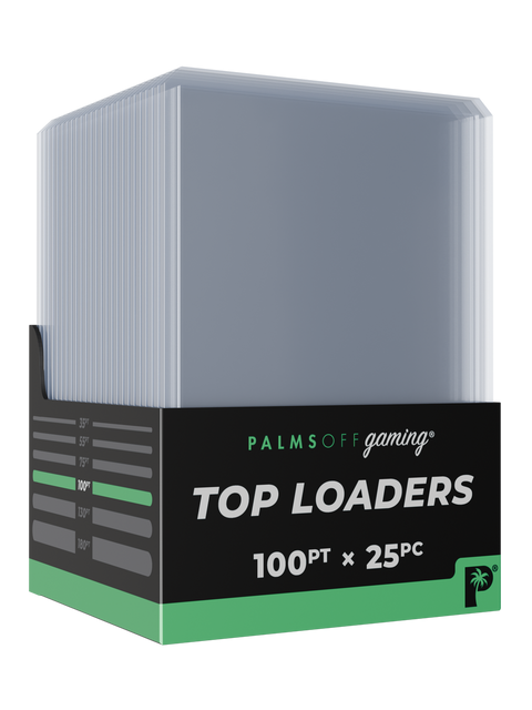 Palms Off Gaming - Top Loaders: 100pt (25pc)