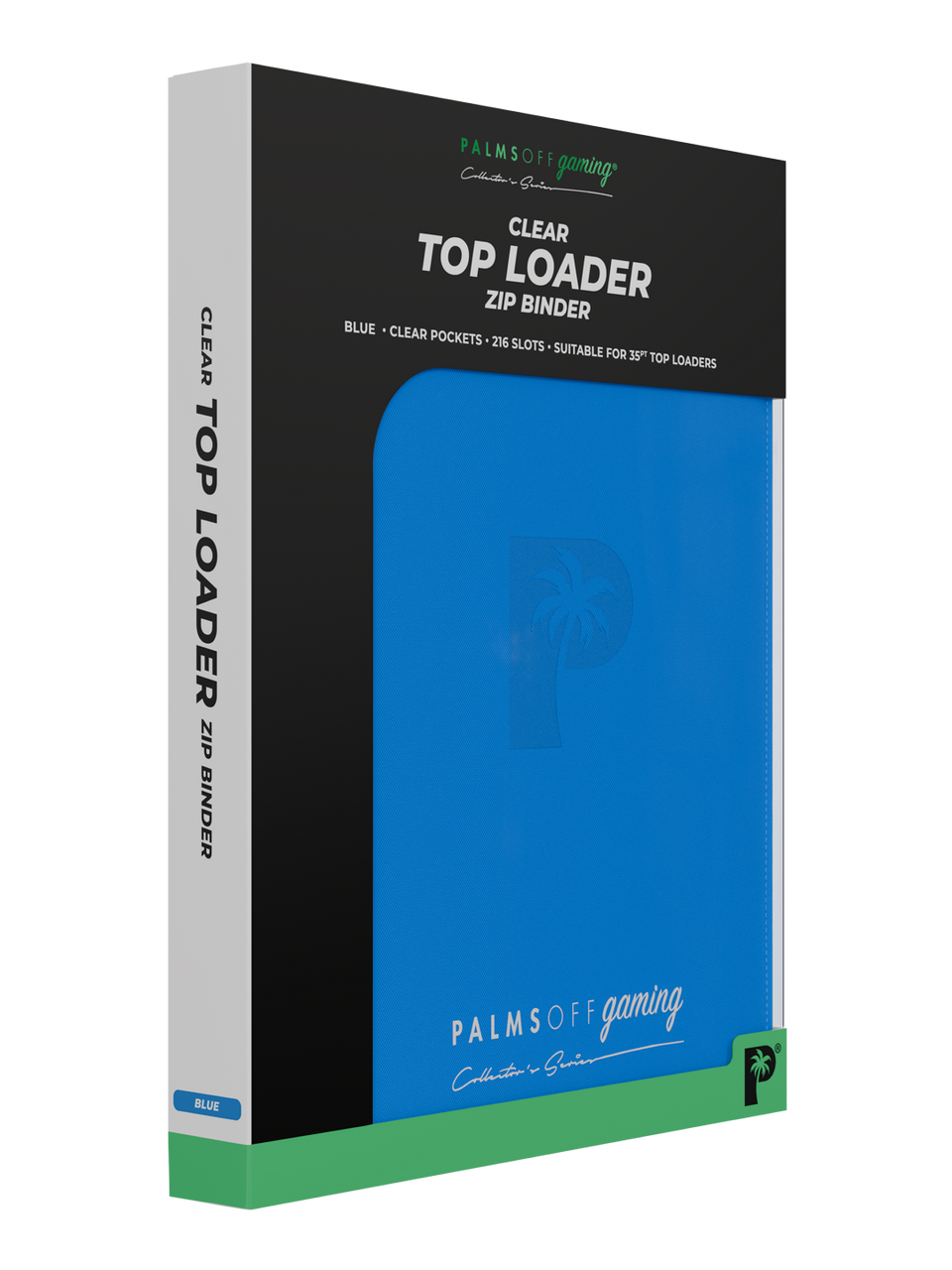 Palms Off Gaming - Collectors Series Top Loader Zip Binder: 9 Pocket ...
