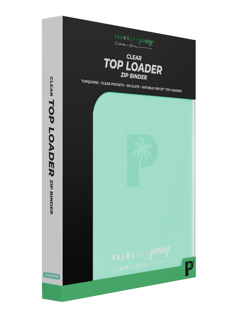 Palms Off Gaming - Collectors Series Top Loader Zip Binder: 9 Pocket ...