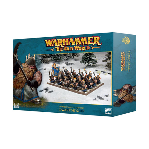 The Old World - Dwarfen Mountain Holds: Dwarf Miners (10-12)