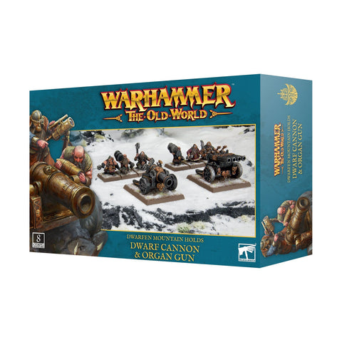 The Old World - Dwarfen Mountain Holds: Dwarf Cannon & Organ Gun (10-14)