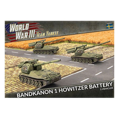 Team Yankee - Swedish: Bandkanon 1 Howitzer Battery (x3)