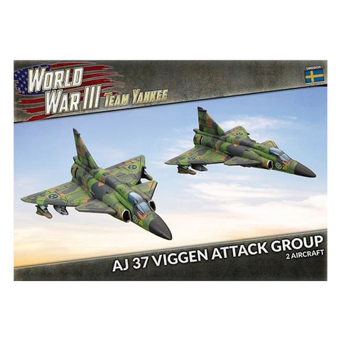 Team Yankee - Swedish: AJ 37 Viggen Attack Group (x2)
