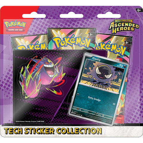Pokemon TCG [ME2.5] Ascended Heroes: Tech Sticker Collection [LIMIT 2 PER CUSTOMER]