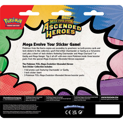 Pokemon TCG [ME2.5] Ascended Heroes: Tech Sticker Collection [LIMIT 2 PER CUSTOMER]