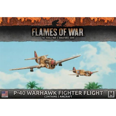 Flames of War - American: P-40 Warhawk Fighter Flight