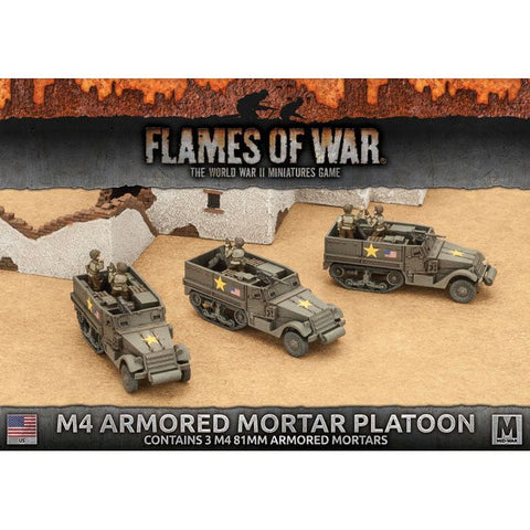 Flames of War - American: M4 81mm Armored Mortar Platoon