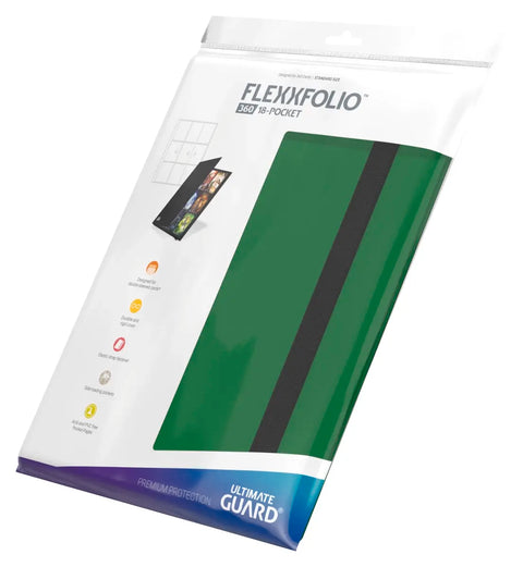 Ultimate Guard - 9-Pocket FlexXfolio 360: Green