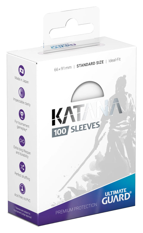 Ultimate Guard - Standard Size Sleeves: Katana - Transparent