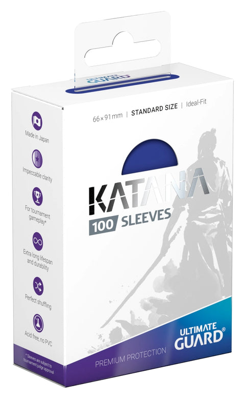 Ultimate Guard - Standard Size Sleeves: Katana - Blue