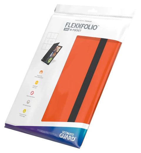 Ultimate Guard - 9-Pocket FlexXfolio 360: Orange