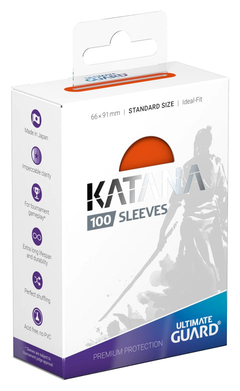 Ultimate Guard - Standard Size Sleeves: Katana - Orange