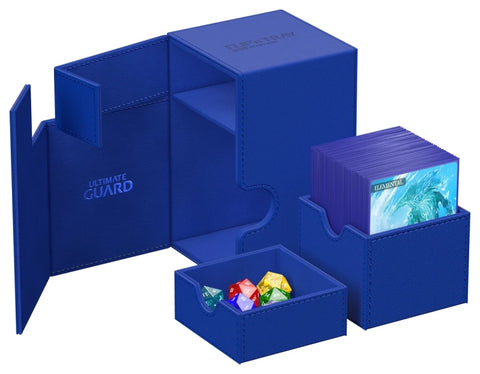 Ultimate Guard - XenoSkin Monocolor FlipnTray 100+: Blue
