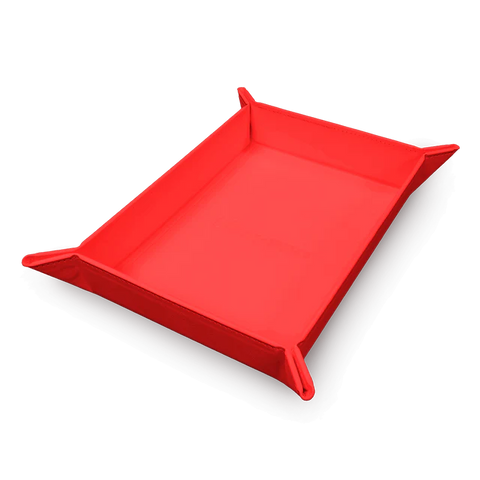 Ultra Pro - Vivid Magnetic Foldable Dice Tray: Red