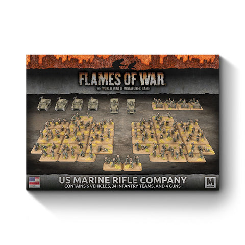 Flames of War - American: US Marine Rifle Company (Mid War)