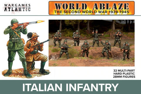 Wargames Atlantic - World Ablaze: Italian Infantry (1939-1945)