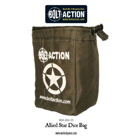 Bolt Action - Allied Star Dice Bag